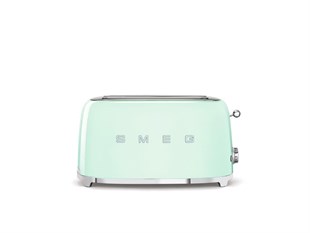 SMG-0123,SMEG Pastel Yeşil 2X2 Ekmek Kızartma Makinesi TSF02PGEU