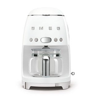 SMG-0030,SMEG Beyaz Filtre Kahve Makinesi DCF02WHEU