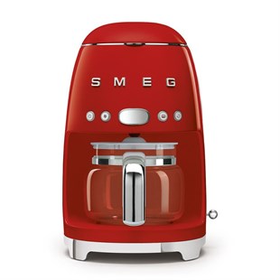 SMG-0028,SMEG Kırmızı Filtre Kahve Makinesi DCF02RDEU