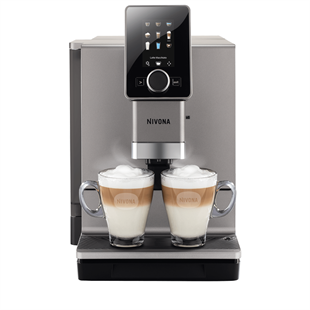NVN010,Nivona NCIR 8'25 Serisi Paslanmaz Çelik-Krom Otomatik Kahve Makinesi